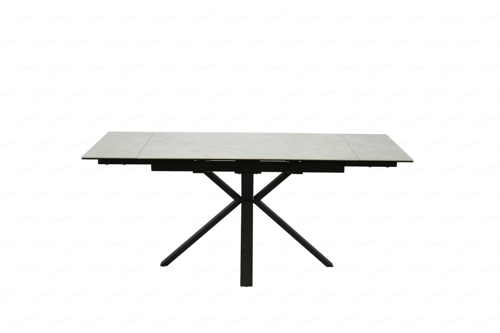 Amari Small Extendable Dining Table - Ceramic Grey