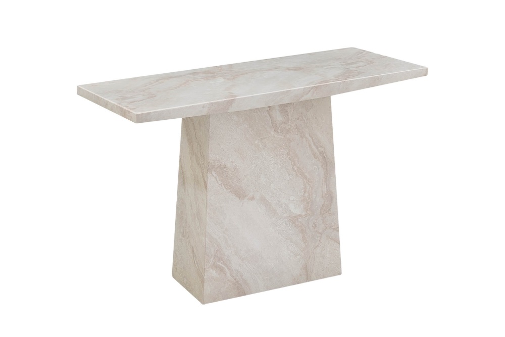 Apollo Marble Console Table Taupe