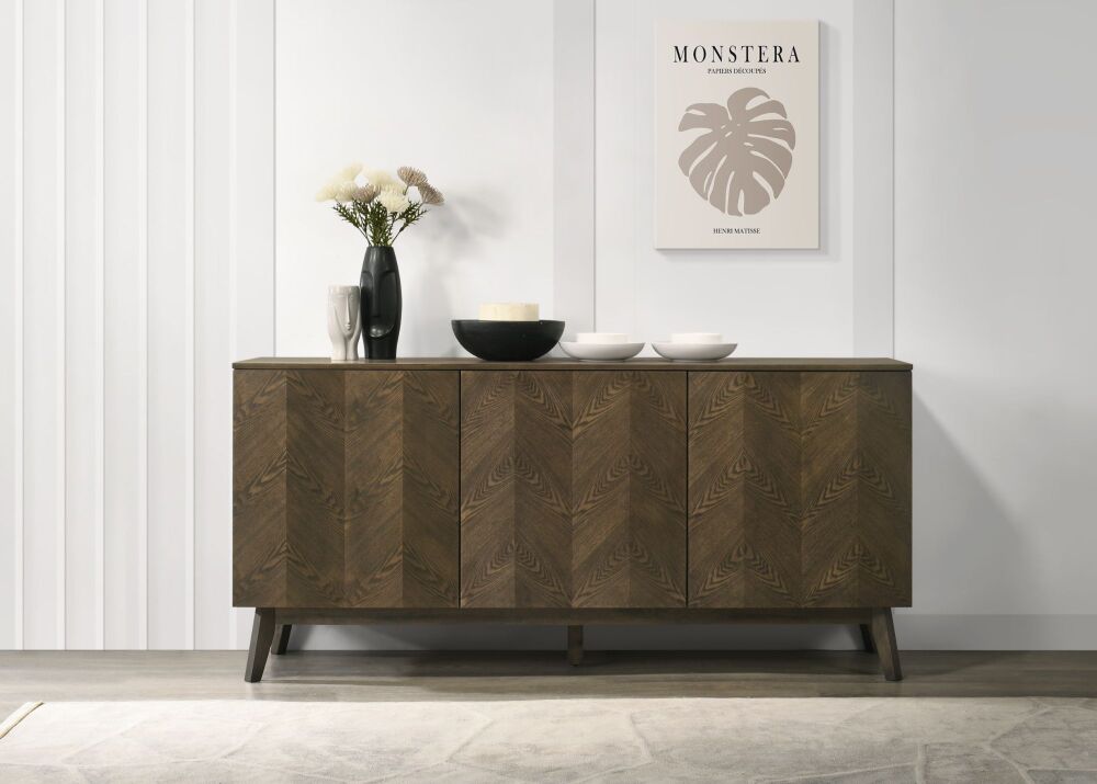 Alice 3 Door Ash Sideboard 180cm