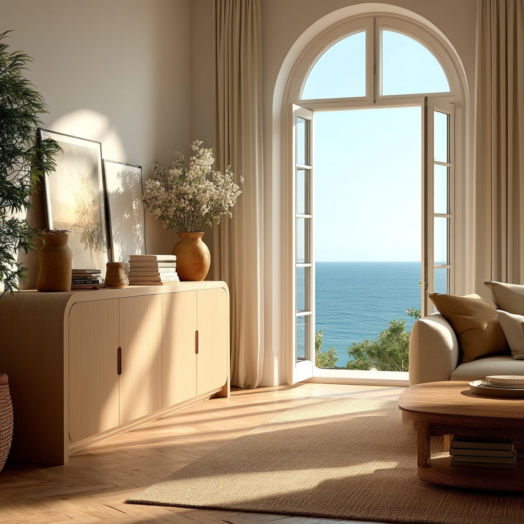 Cali 4 Door Modern Sideboard 180cm