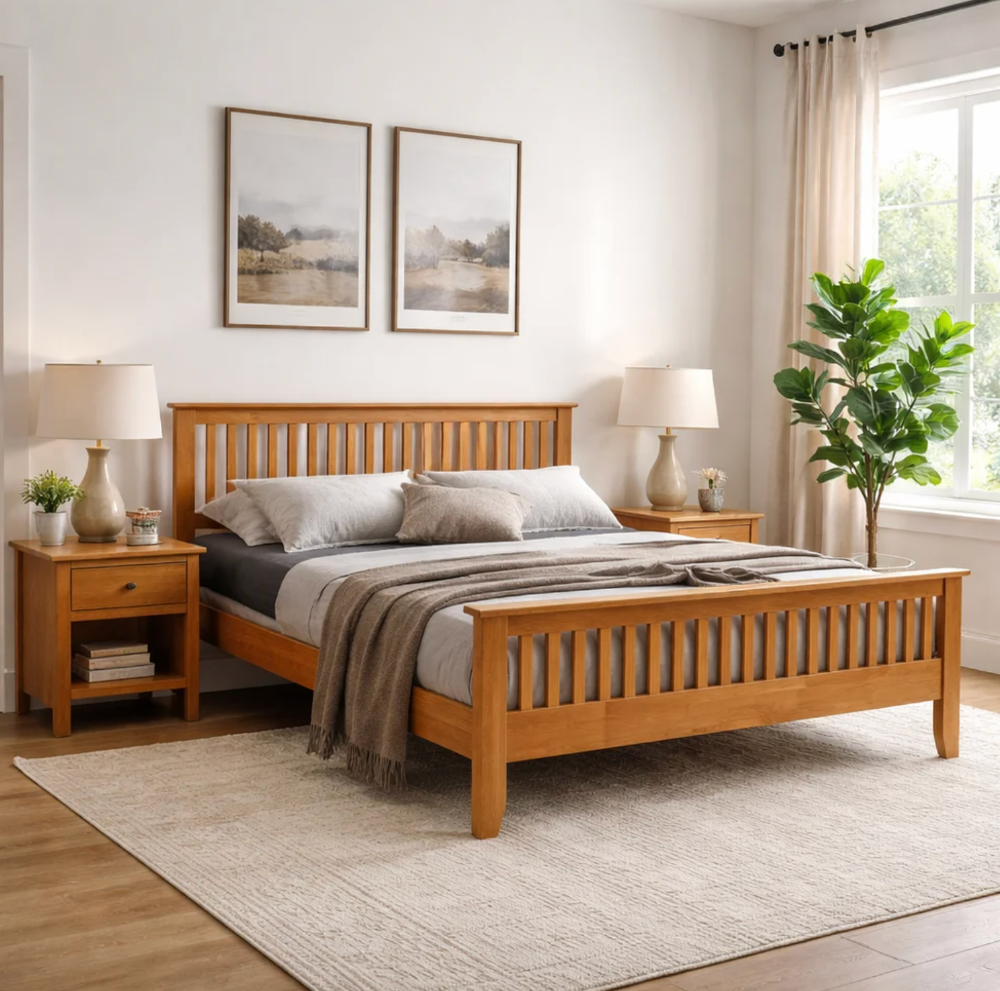 Wooden Frame Beds