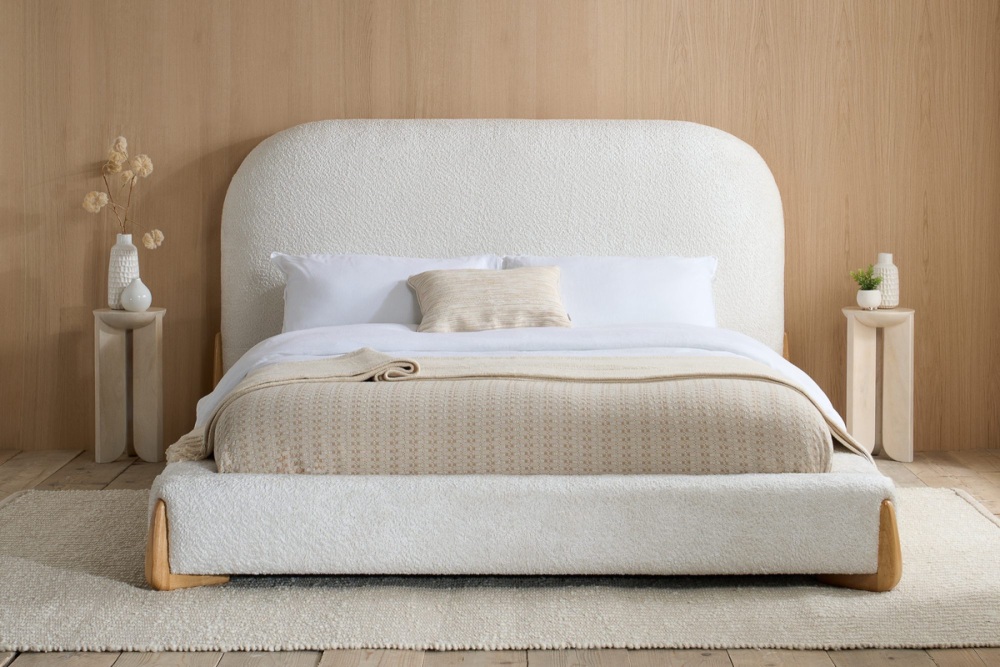 Amalfi Bed Fabric Bed 4ft6 or 5ft