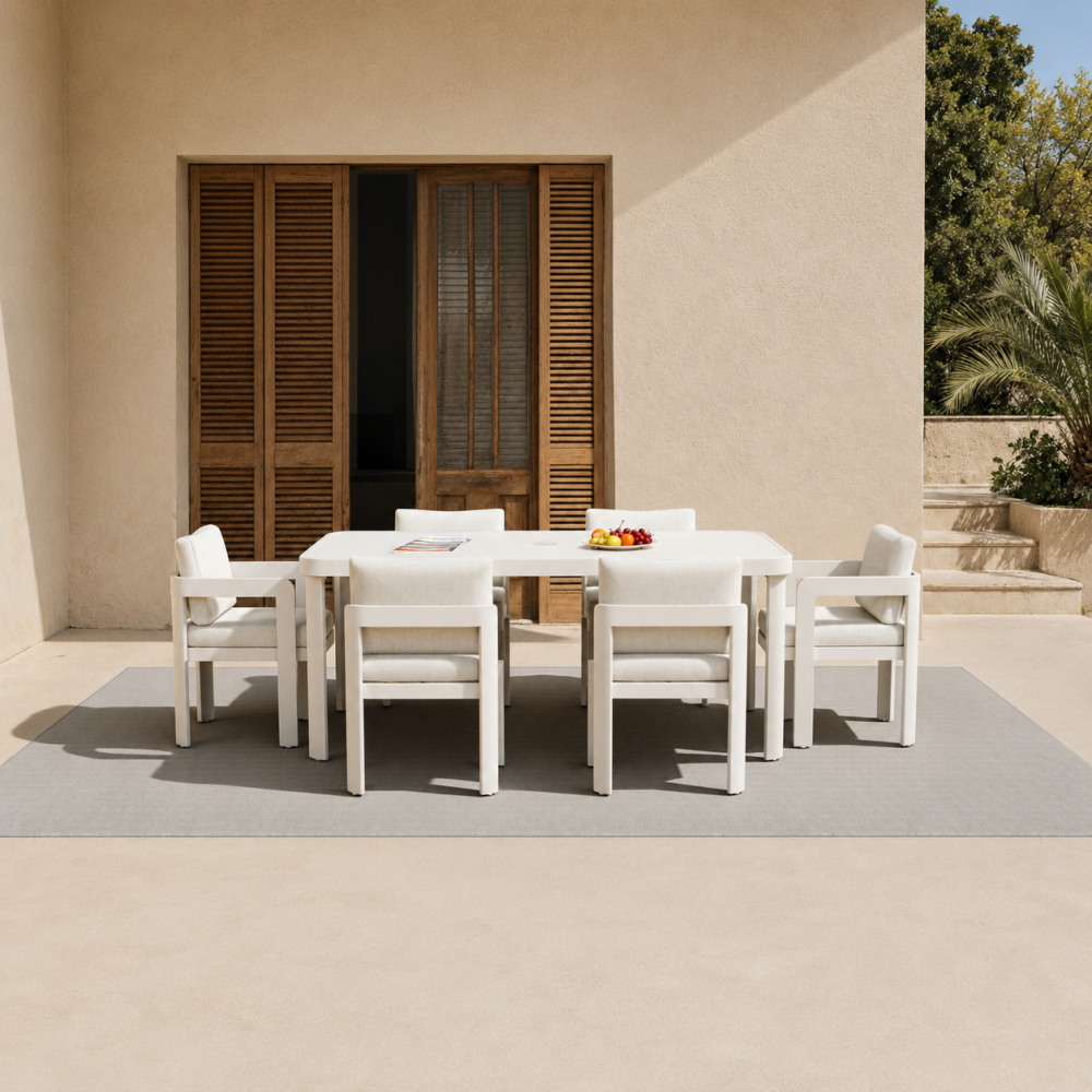 Sofia Outdoor 6 Seater Dining Set