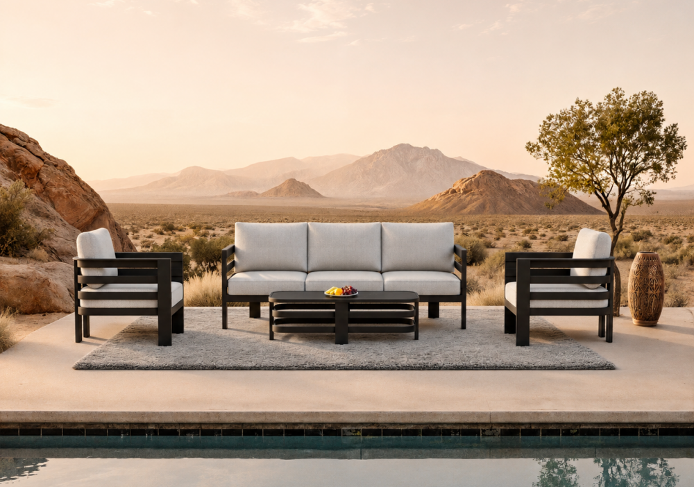 Andros Outdoor 5 Seater Lounge Set