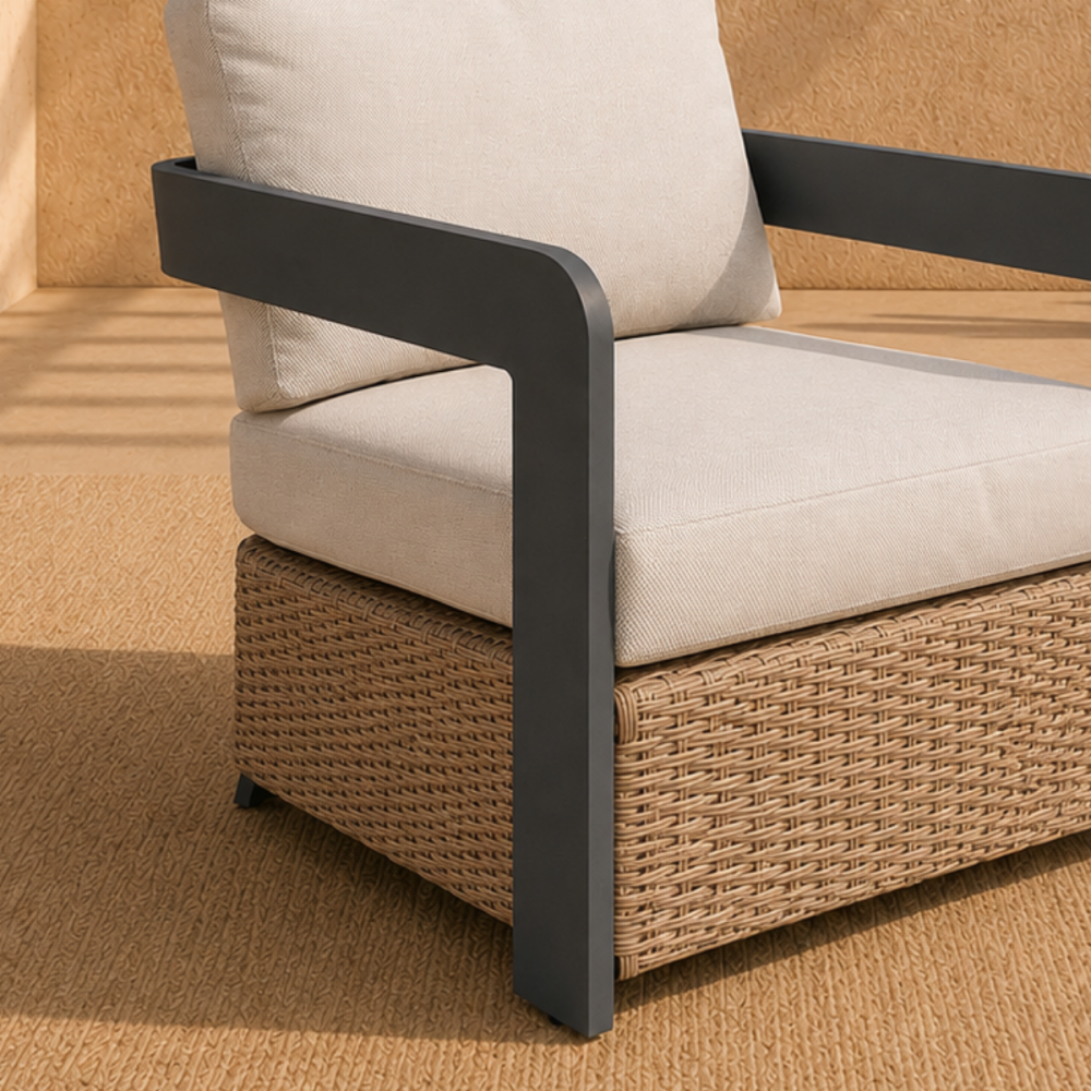 Selene Outdoor Lounge Set - Wicker - 5 Seater