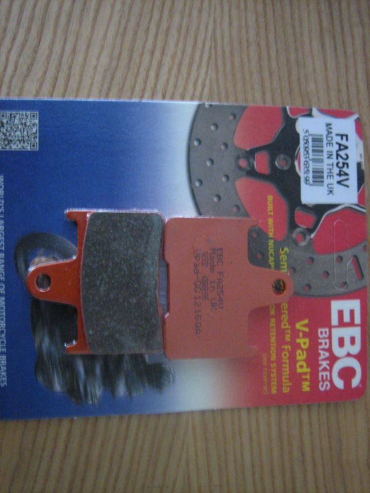 Sportster EBC Rear Brake Pads Fits Sportster 2014up Semi Sintered