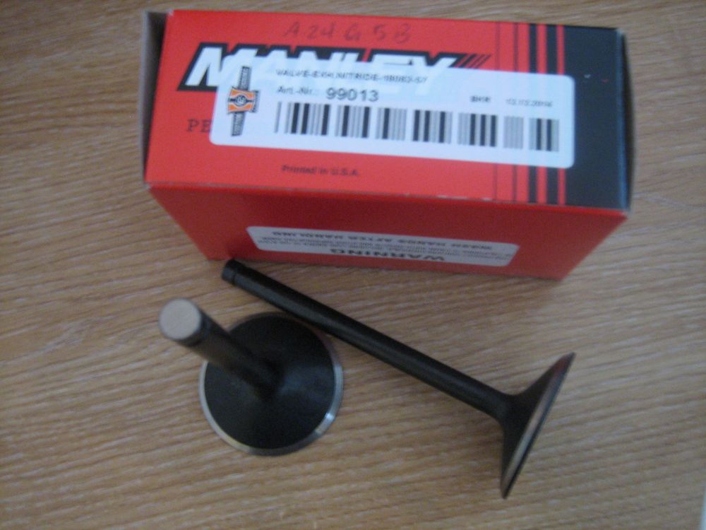 Manley Exhaust Valve Stem 1 pair Fits Shovelhead Engines 6684 Harley