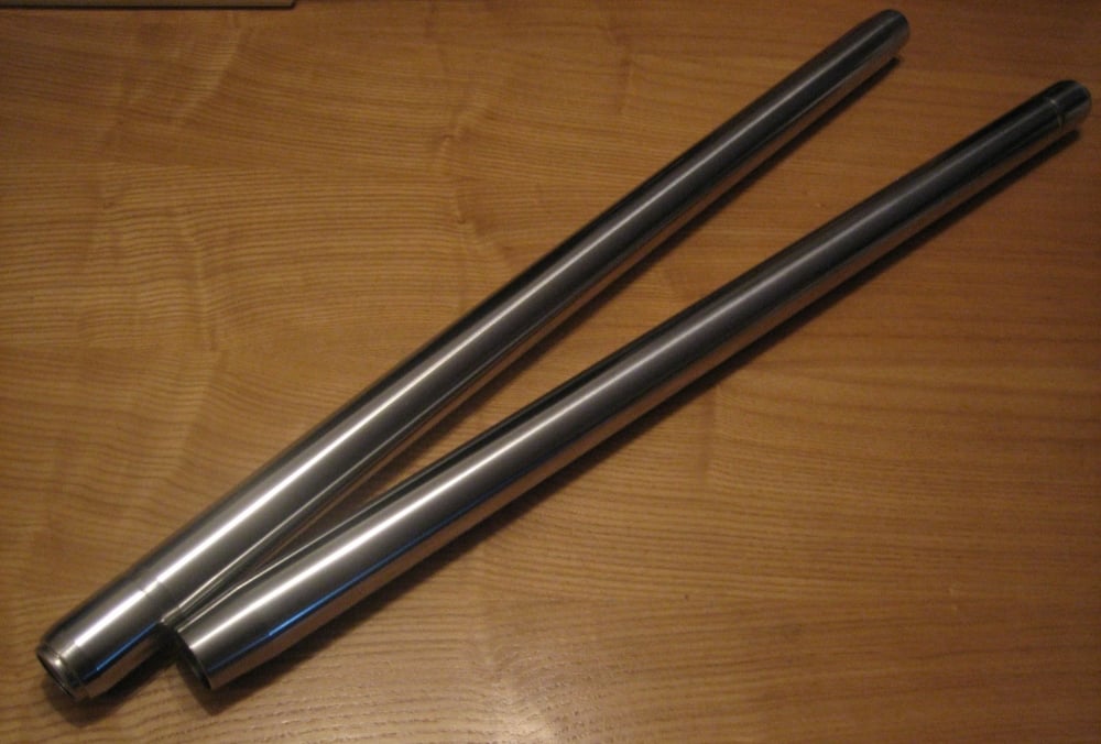 35mm + 4" Overstock Fork Tube Chopper Bobber Custom Fork Leg extended
