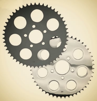 LATE 2000up Rear Sprockets for converting 2000 to present Harley Davidson m