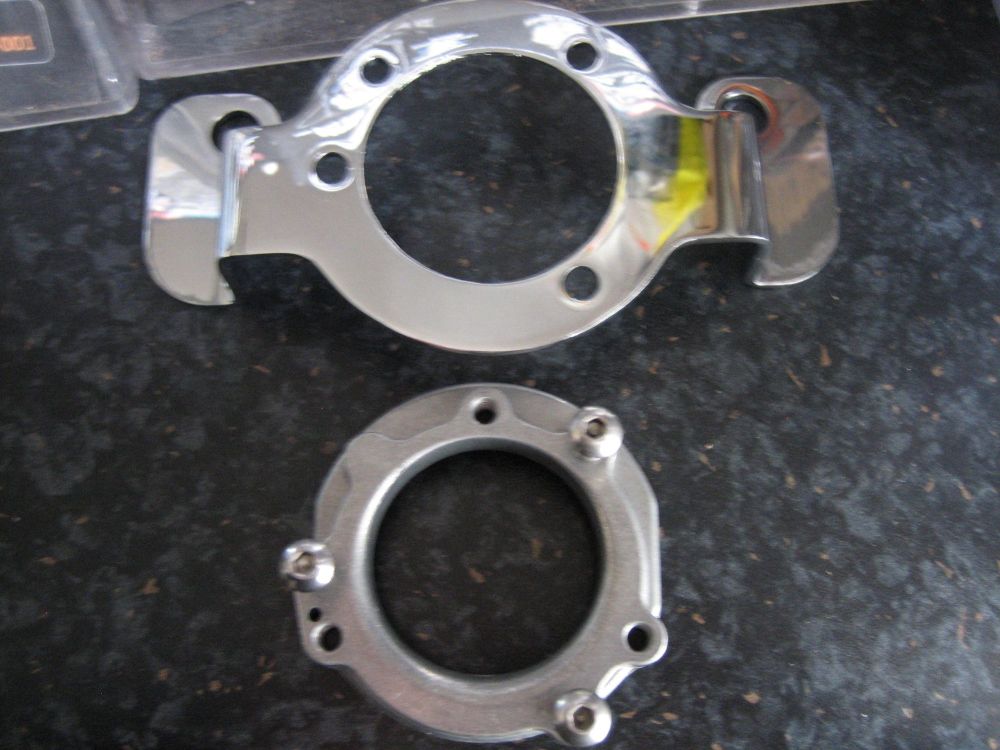 MIKUNI HSR42 /45 ADAPTER for Harley Davidson C.V. carb type Air Cleaner