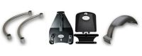 La Rosa Solo Seat mounting kit 2000 to 06 Softail Harley + our selection of 200 Tire use Fender & Supports.