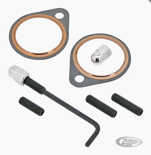 Exhaust Stud & Nut Kit Fits Shovelheads 66-84 Harley Davidson