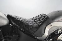 Bare Bones DIAMOND stitch solo seat for Softail Harley Davidson 84-99 FXST / FLST