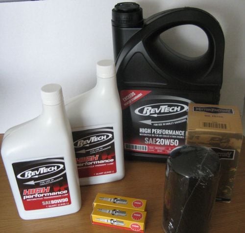 Dyna Glide Evo Service Kit BLACK Oil Filter Harley Davidson Dyna Glide 91-9