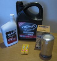 Buell Service Kit MINERAL OIL * EXTRA * LONG CHROME MAGNETIC Oil Filter, Plugs Cycle Haven Fits Harley Davidson Sportster engined Buell S1 X1 M1