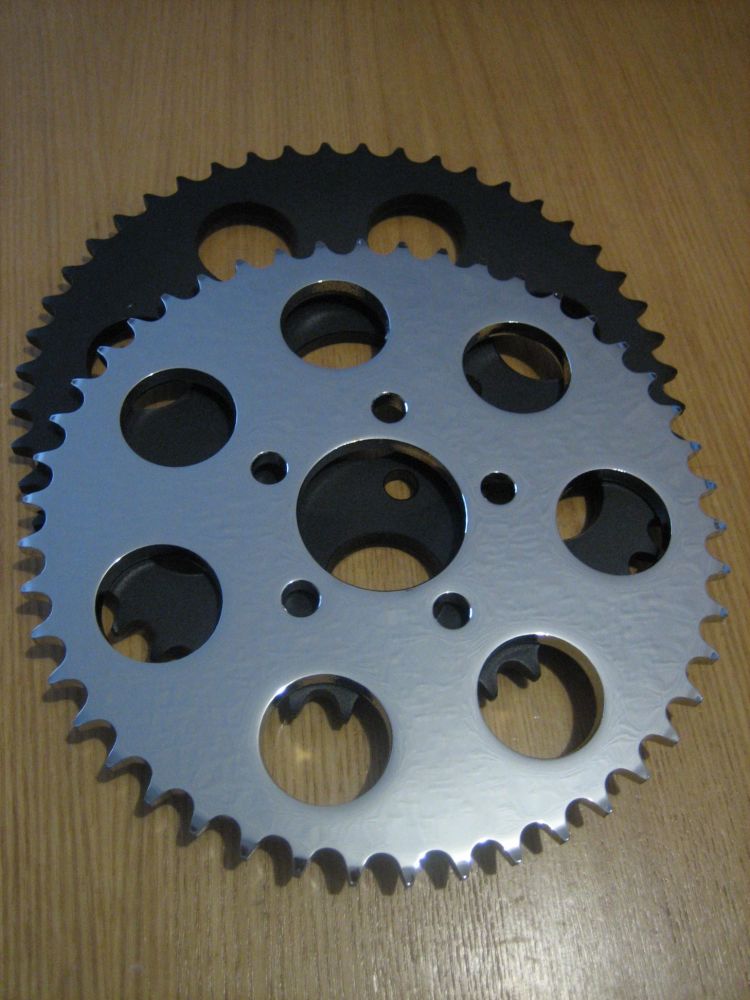 LATE 2000up Rear Sprockets for converting 2000 to present Harley
