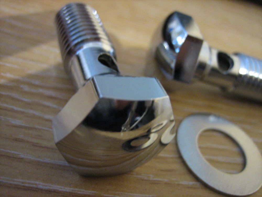 Head Breather Bolts EVO Big Twin 9317 Harley Davidson 1/2" 13 UNC