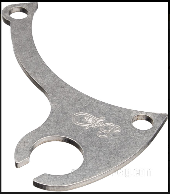 Choke Bracket for Harley stock Keihin CV carburetor relocates on