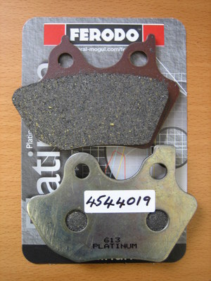 Disc pads FERODO ..FDB2097P for 2000 - 2007 Harley Davidson 40027-01