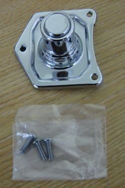 Chrome Solenoid Starter Button 1.2KW & 1.4KW Harley Davidson Big Twins 1991