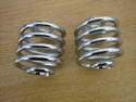 2" Chrome Seat Springs 1 pair Cycle Haven