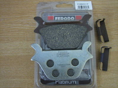 Disc pads FERODO Big Twin & Sportster 87-99 Harley Davidson FDB2001P Cycle