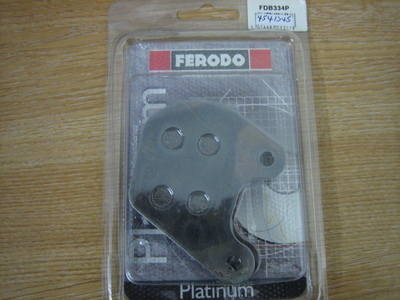 	 Disc pads Front Touring FERODO for Harley Davidson 80-83 & XL 77-81 FDB33