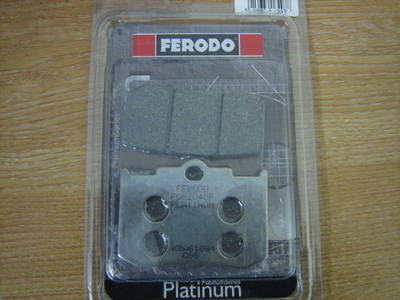 Disc Pads FERODO Fits PM 4-Piston 125 x 4R Caliper 8mm Pads FDB2040P