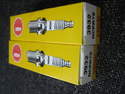 NGK Spark Plugs x 1pr fits Harley Davidson Sportster & Twin Cams