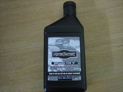 Fork Oil Medium Weight Type 'E' 1 Pint Bottle