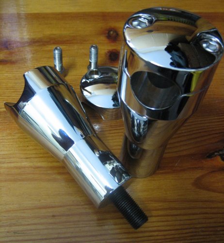 Springer Handle bar Tapered Riser for DNA or Paughco type forks