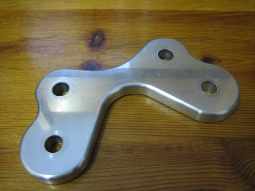 Springer Handle bar adapter plate 42mm pullback with outer radius