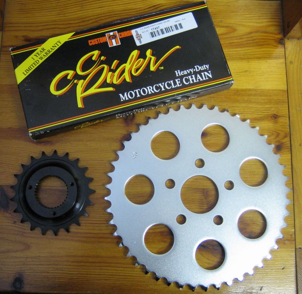  Sportster 9199 Models 21 Tooth 91up Transmission & 73 to 99 48T