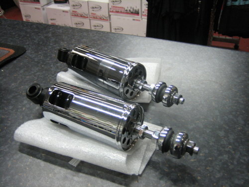 Progressive Shocks Chrome Fits Softail 2000-20015 Harley Davidson