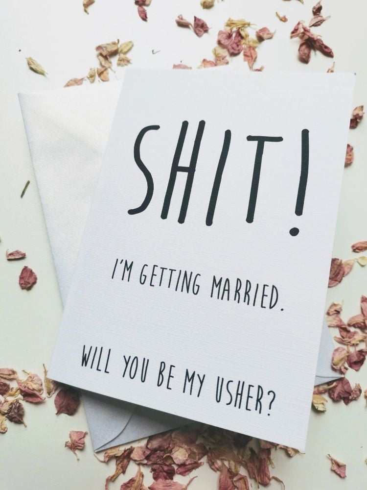 Will you be my best man card