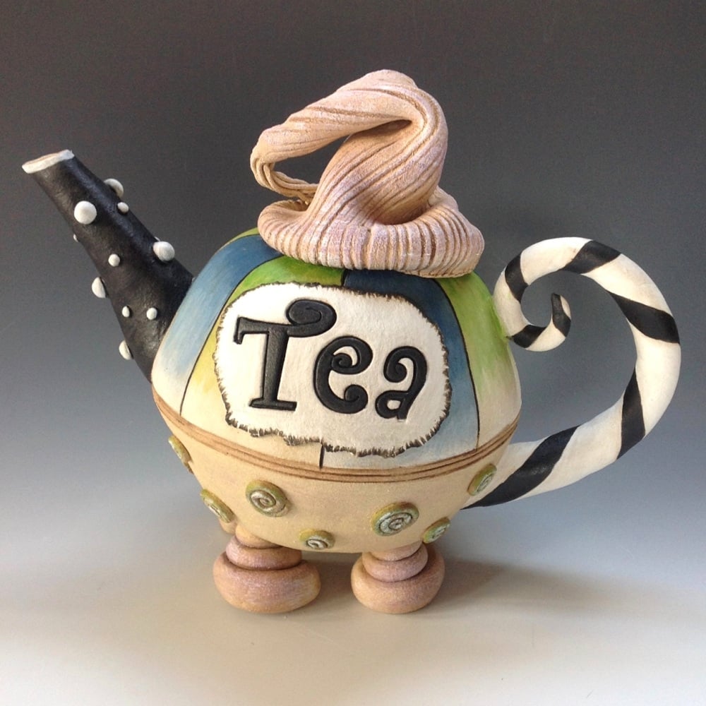 Mad Hatter Teapot
