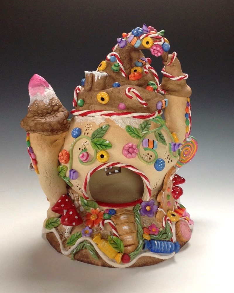 Gingerbread House Tea Light