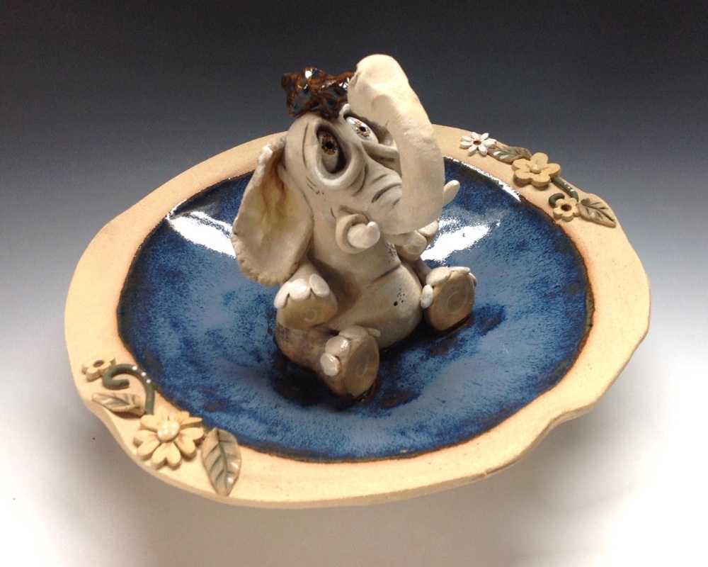 Elephant Bird bath / Bowl