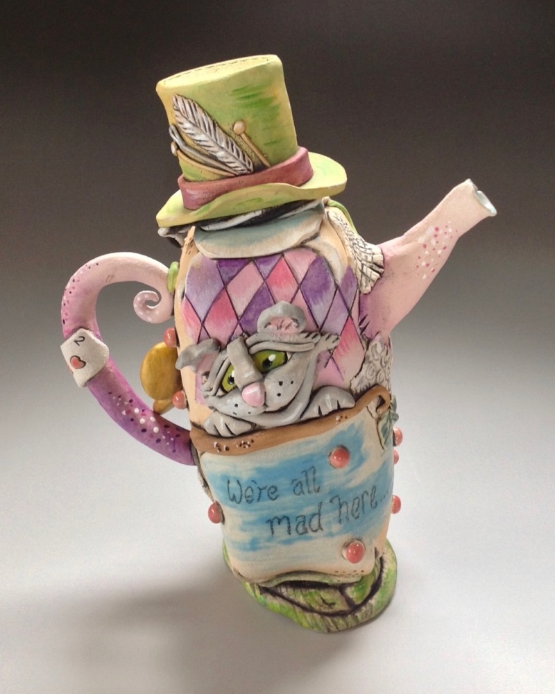 Alice in Wonderland Tea Pot
