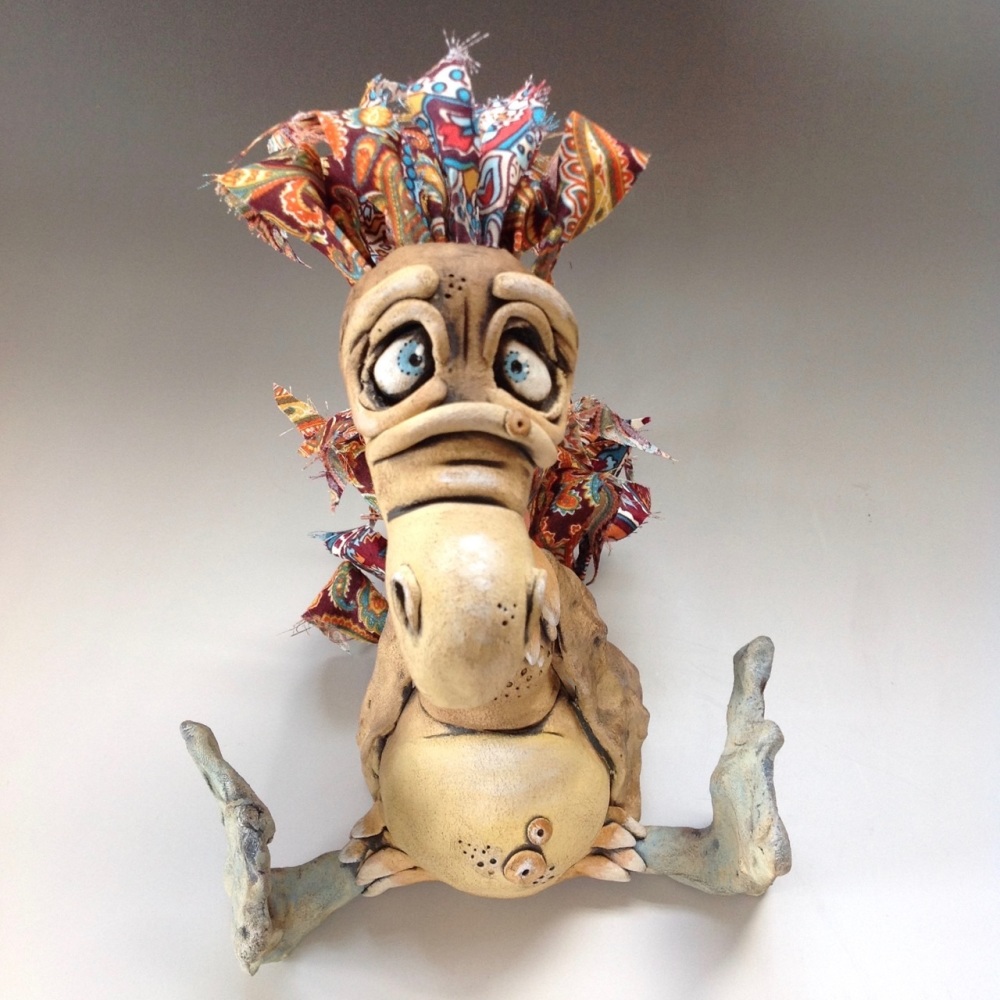 Dodo Bird Sculpture - Ceramic