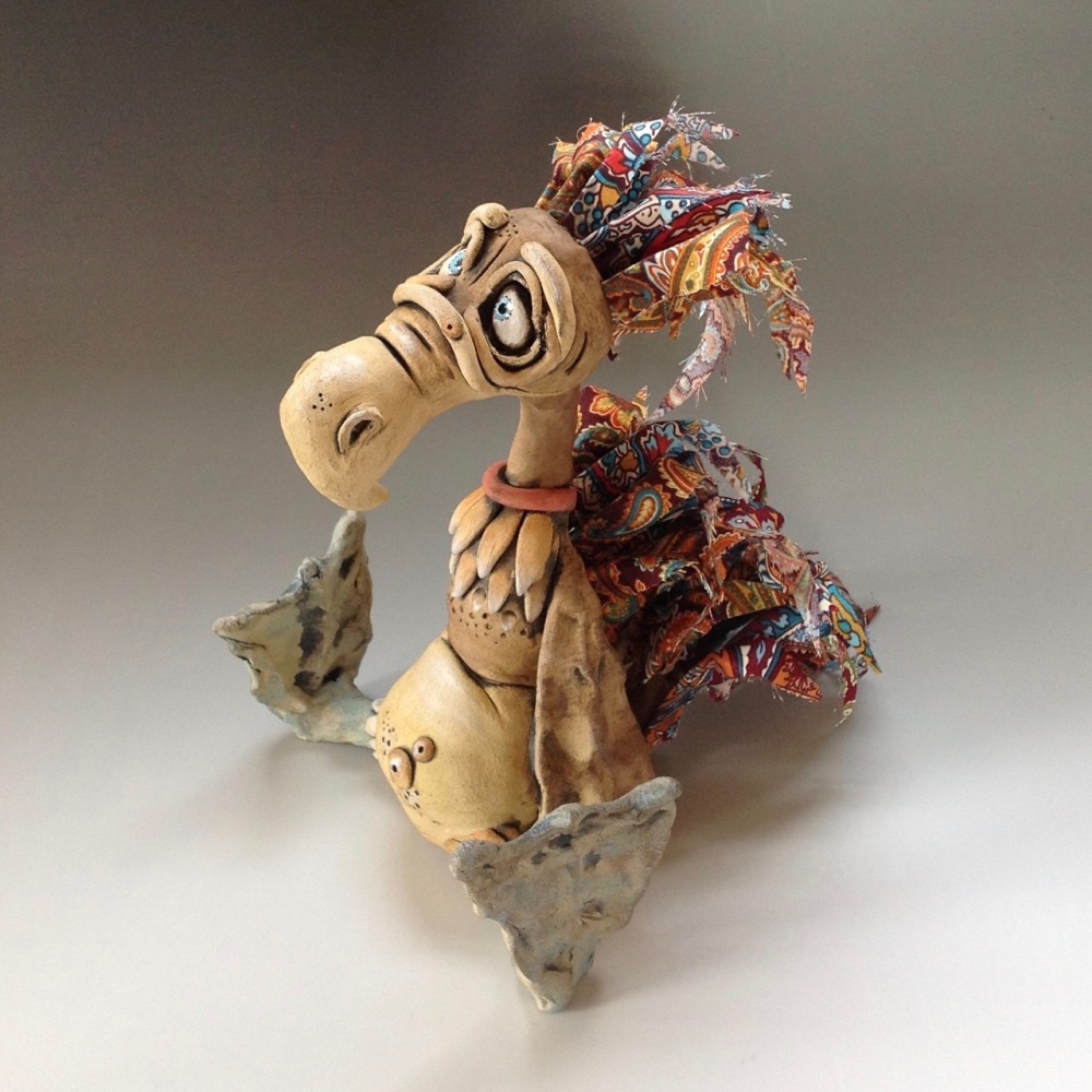 Dodo Bird Sculpture - Ceramic