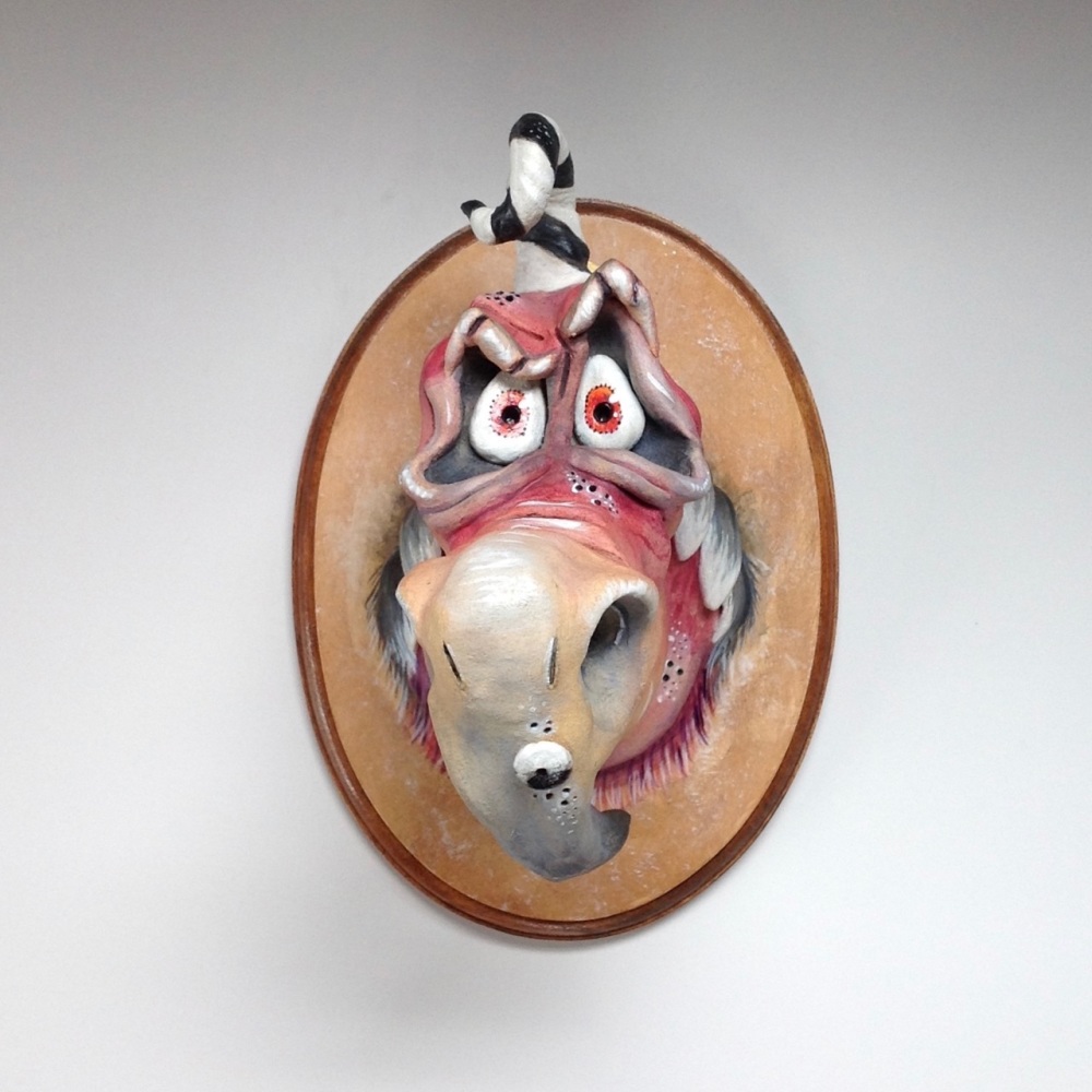 Vulture Head Wall Sculpture