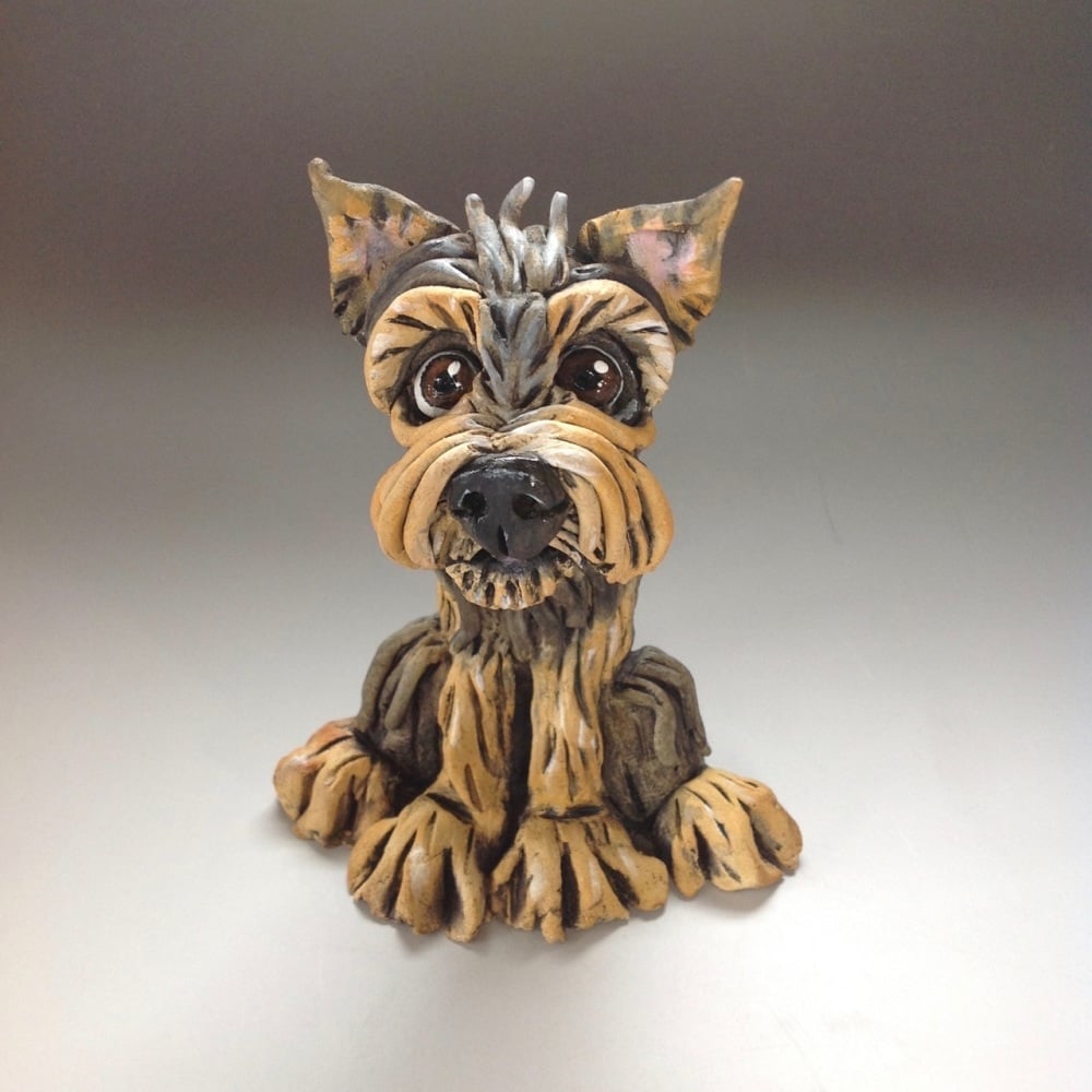 Custom Dog Sculptures, caricature portrait - Small Size