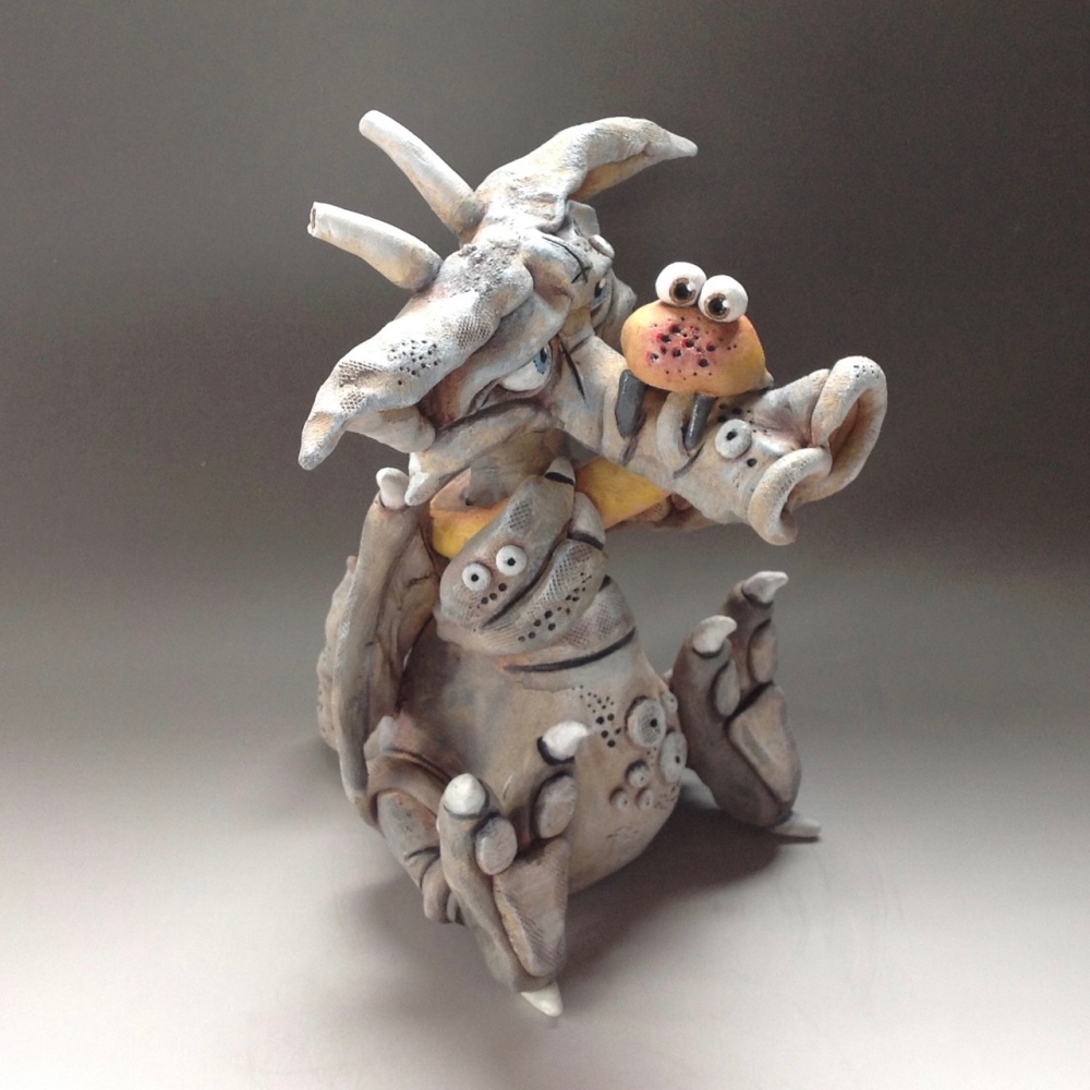 Gargoyle Sculpture - Ceramic