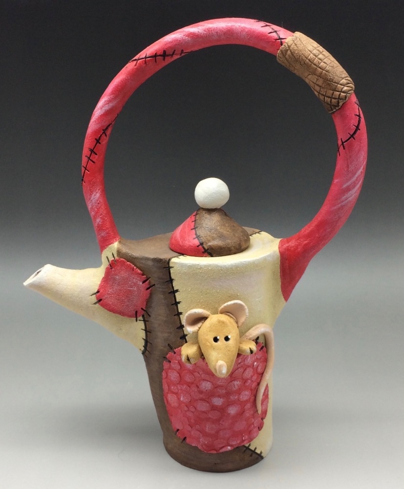 Whimsical Teapot for One - Mouse Design