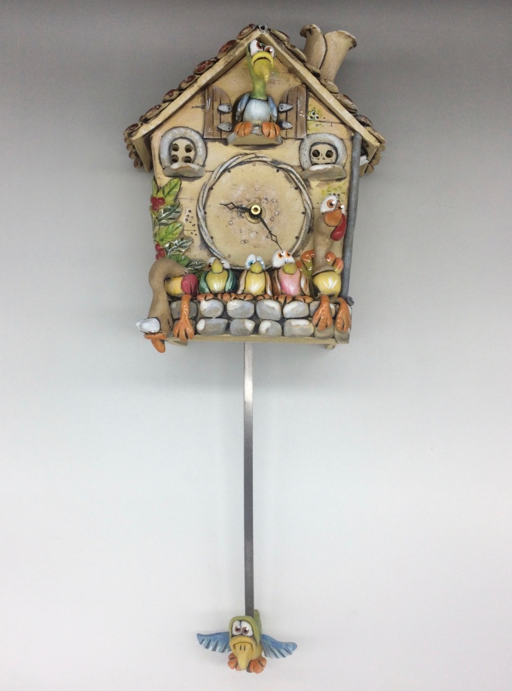 Cuckoo Wall Clock with Pendulum