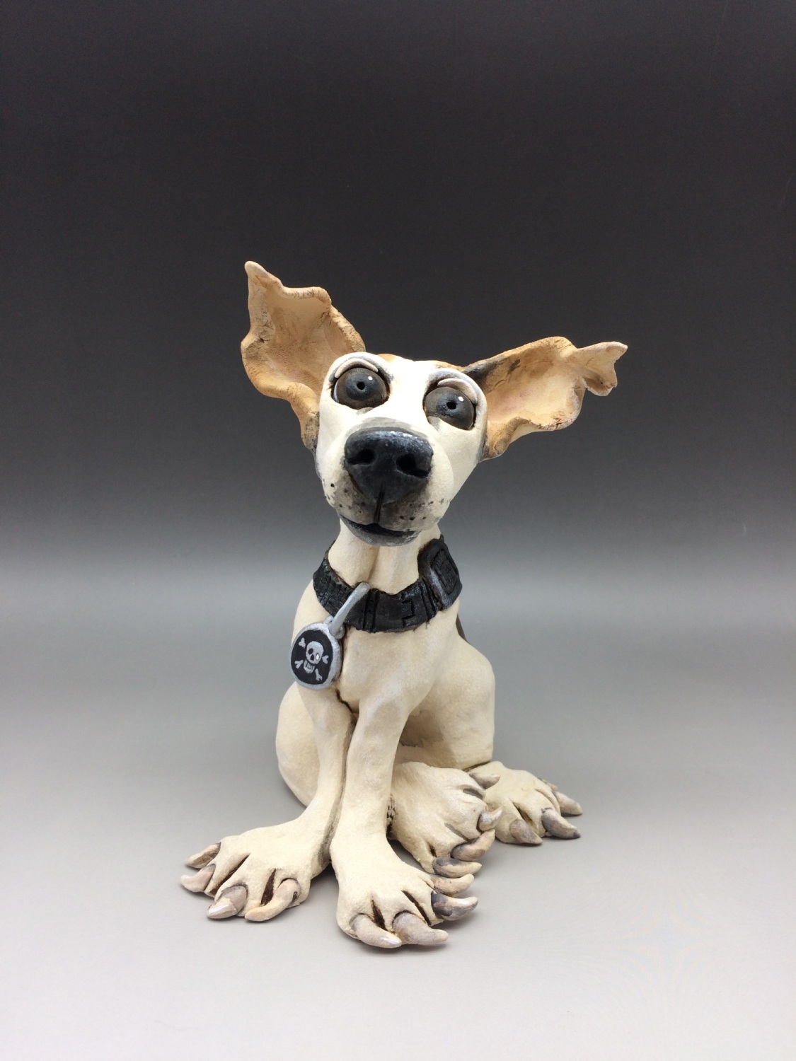 Custom Pet Sculptures, ceramic and hand made.