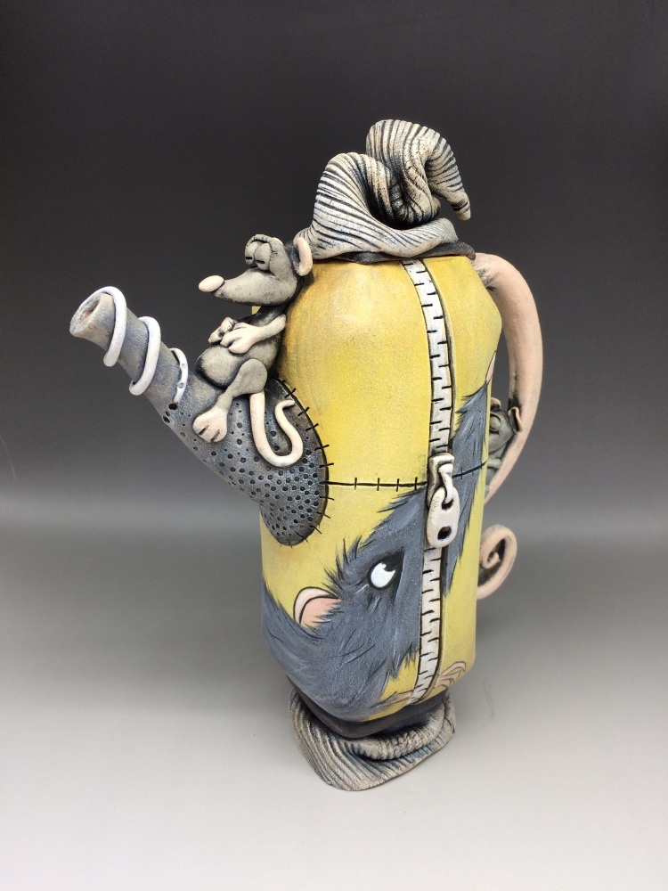 Ratty  Teapot, Ceramic
