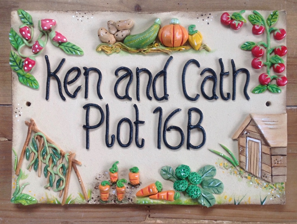 Garden Allotment Sign