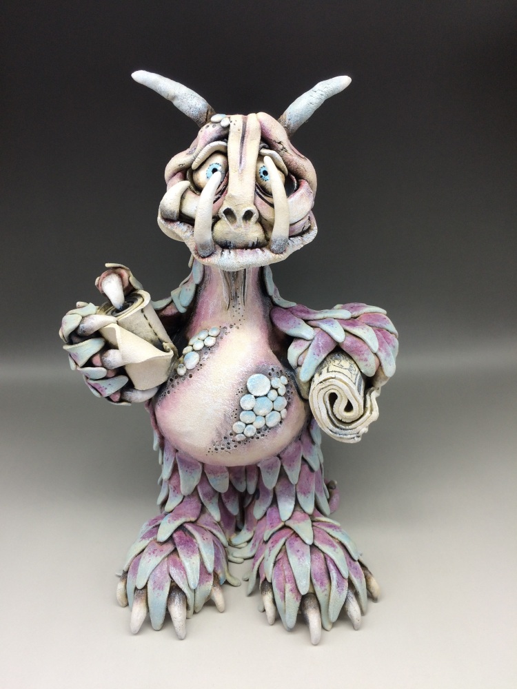'Lou Roars' Monster Sculpture